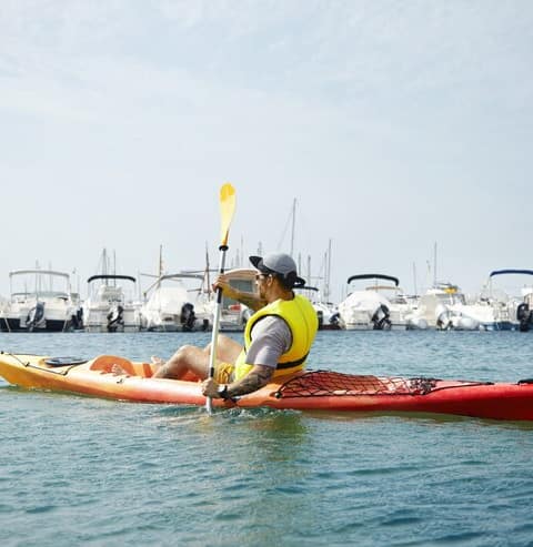 Kayaking in Dubai