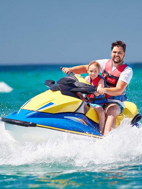 Jet ski water sports