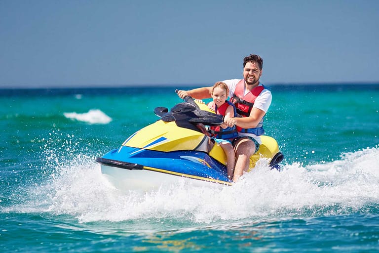 Jet ski water sports